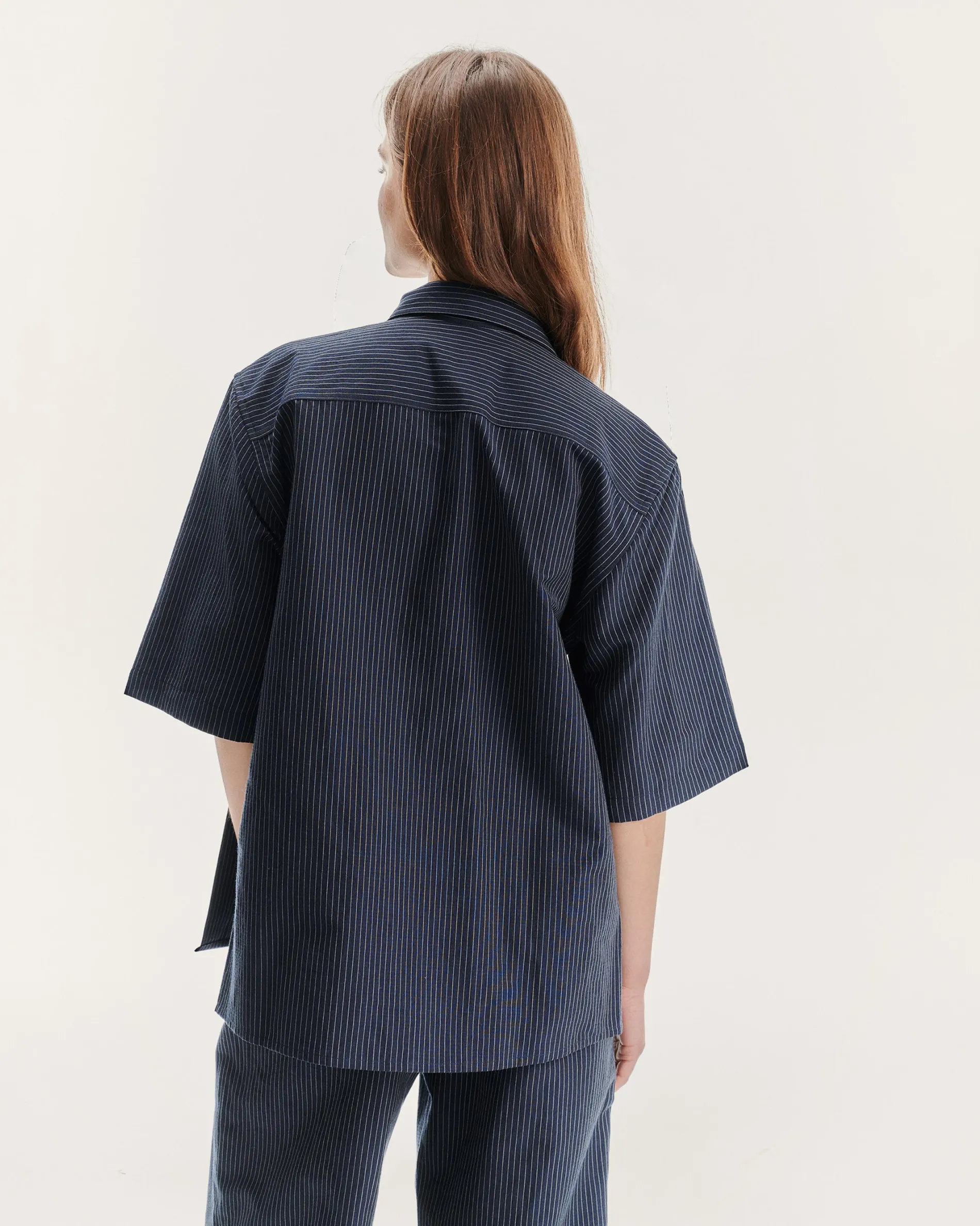 ayu_midnight_stripes_7.webp Femme NOYOCO Chemises & Surchemises | Chemises^Ayu midnight stripes