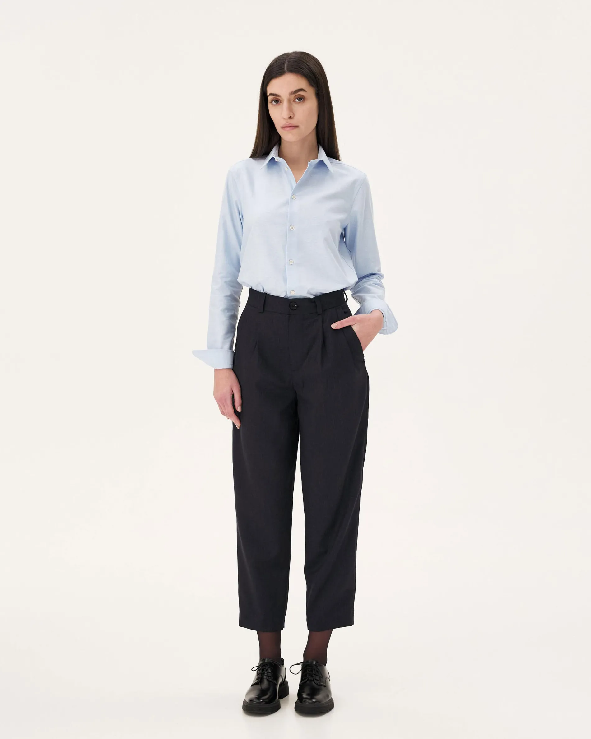 cambridge_black_4.webp Femme NOYOCO Pantalons | Pantalons^Cambridge