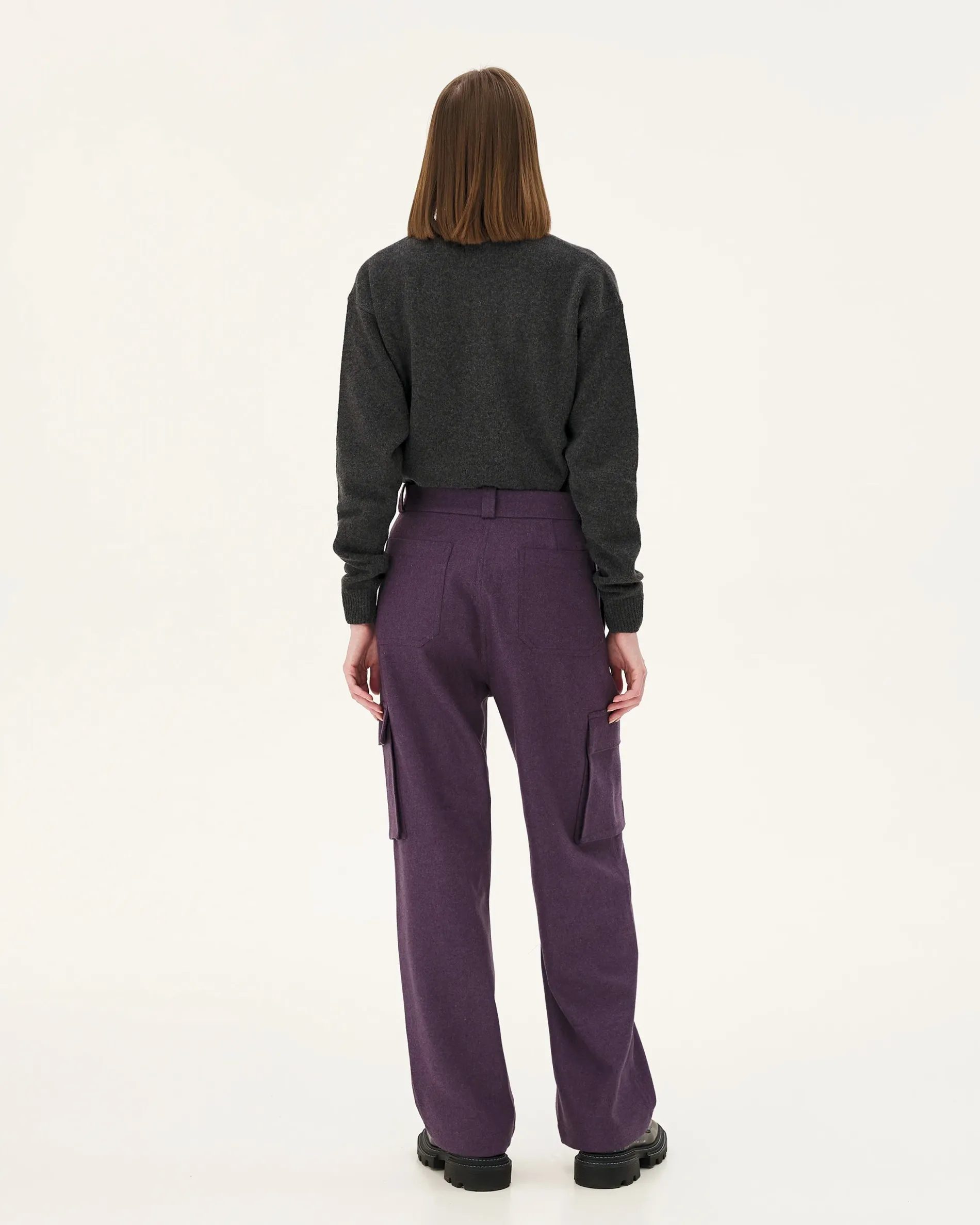 cargo_purple_4.webp Femme NOYOCO Pantalons | Pantalons^Cargo