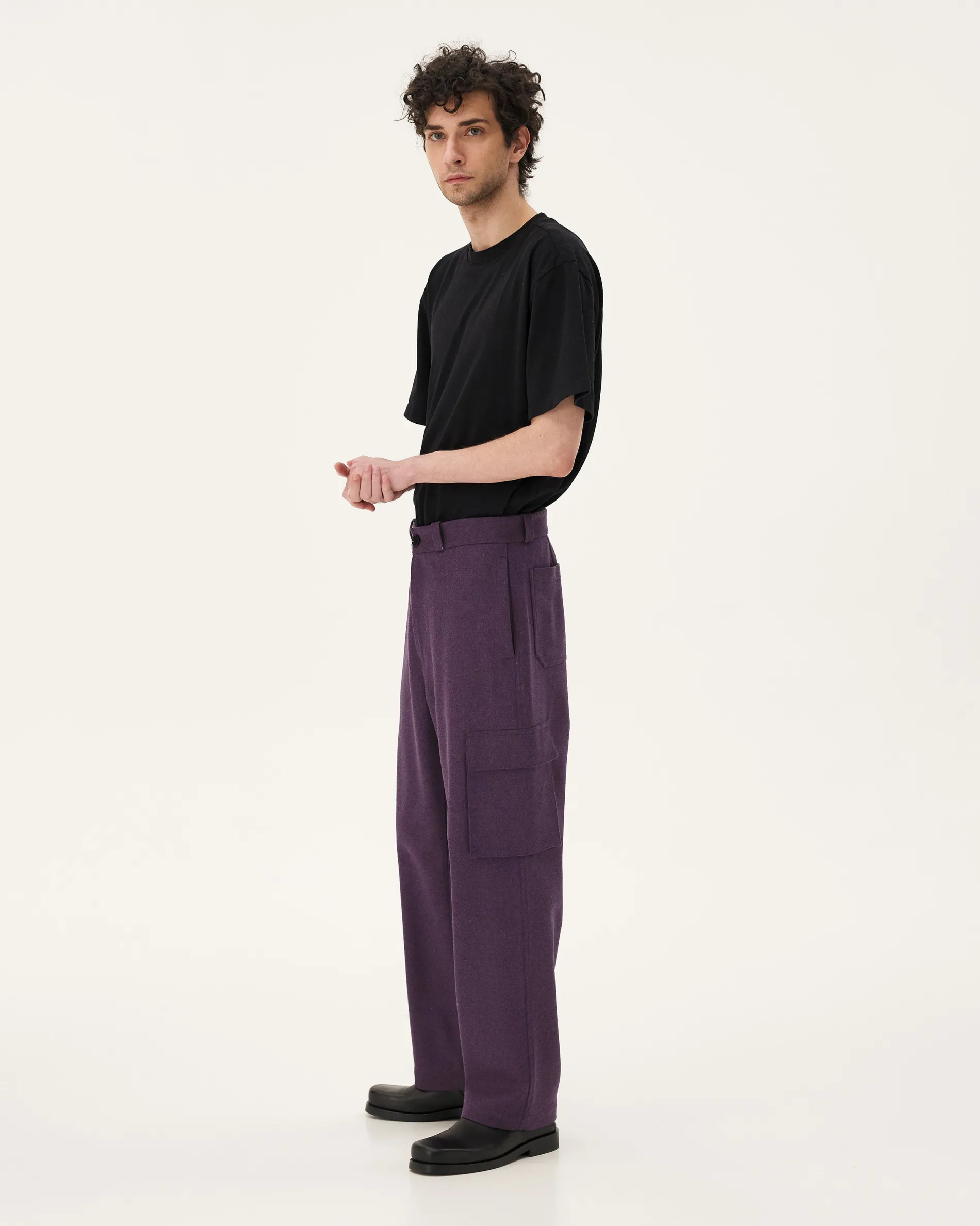 cargo_purple_5.webp Femme NOYOCO Pantalons | Pantalons^Cargo