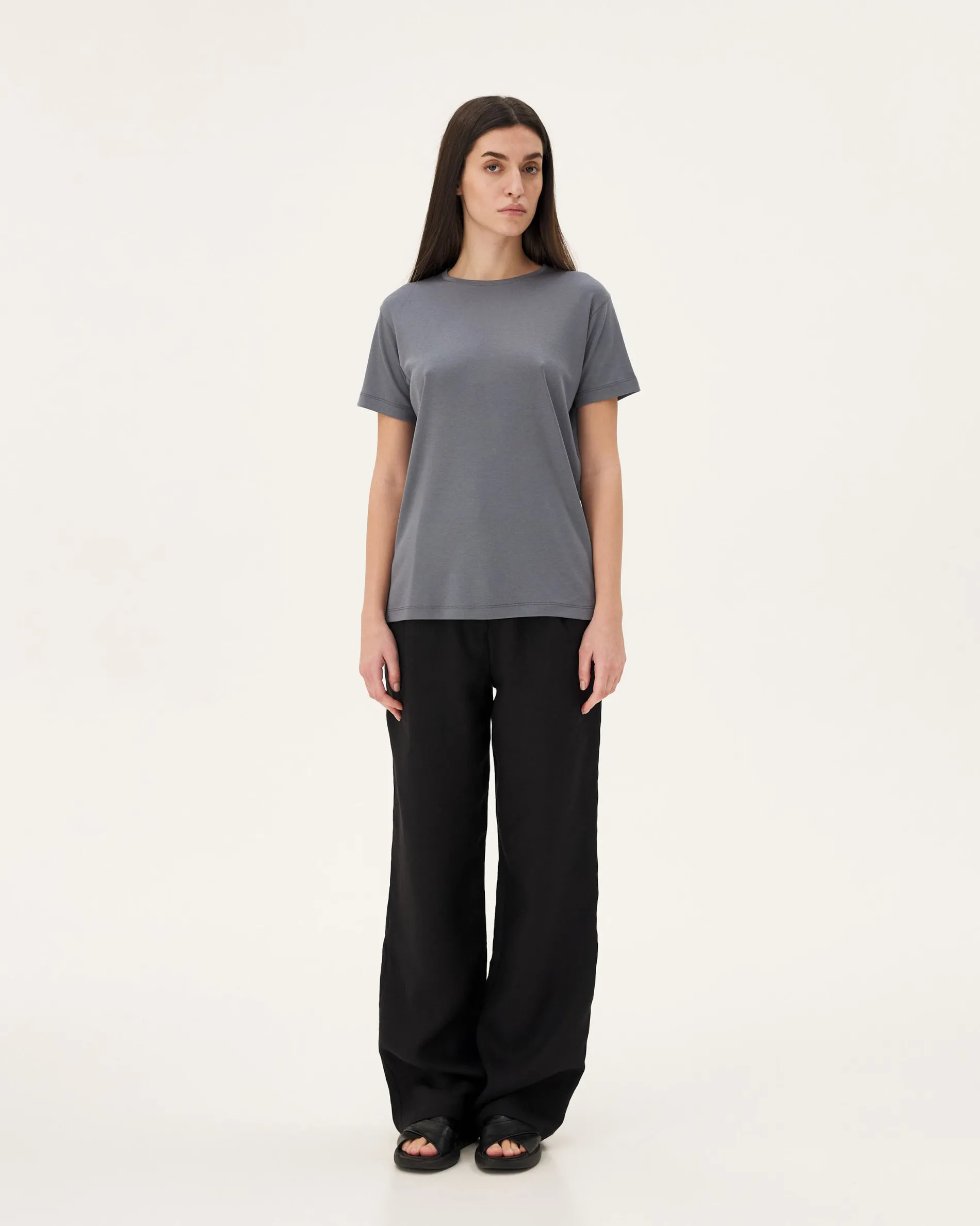 faro_foggy_blue_5.webp Femme NOYOCO T-Shirts & Polos | Tops & T-Shirts^Faro Foggy blue