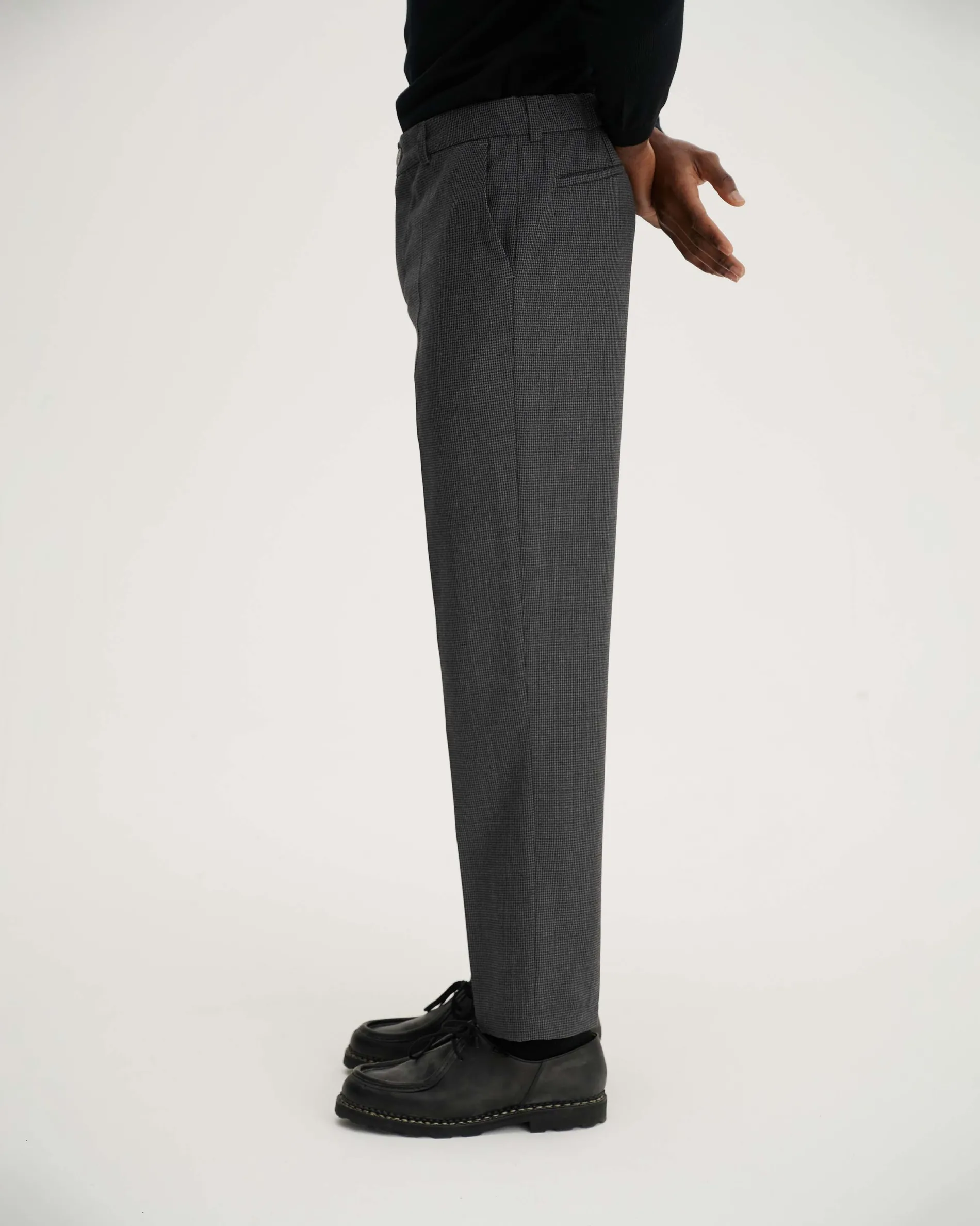 lepic_grey_houndstooth_4.webp Homme NOYOCO Pantalons^Lepic Grey houndstooth