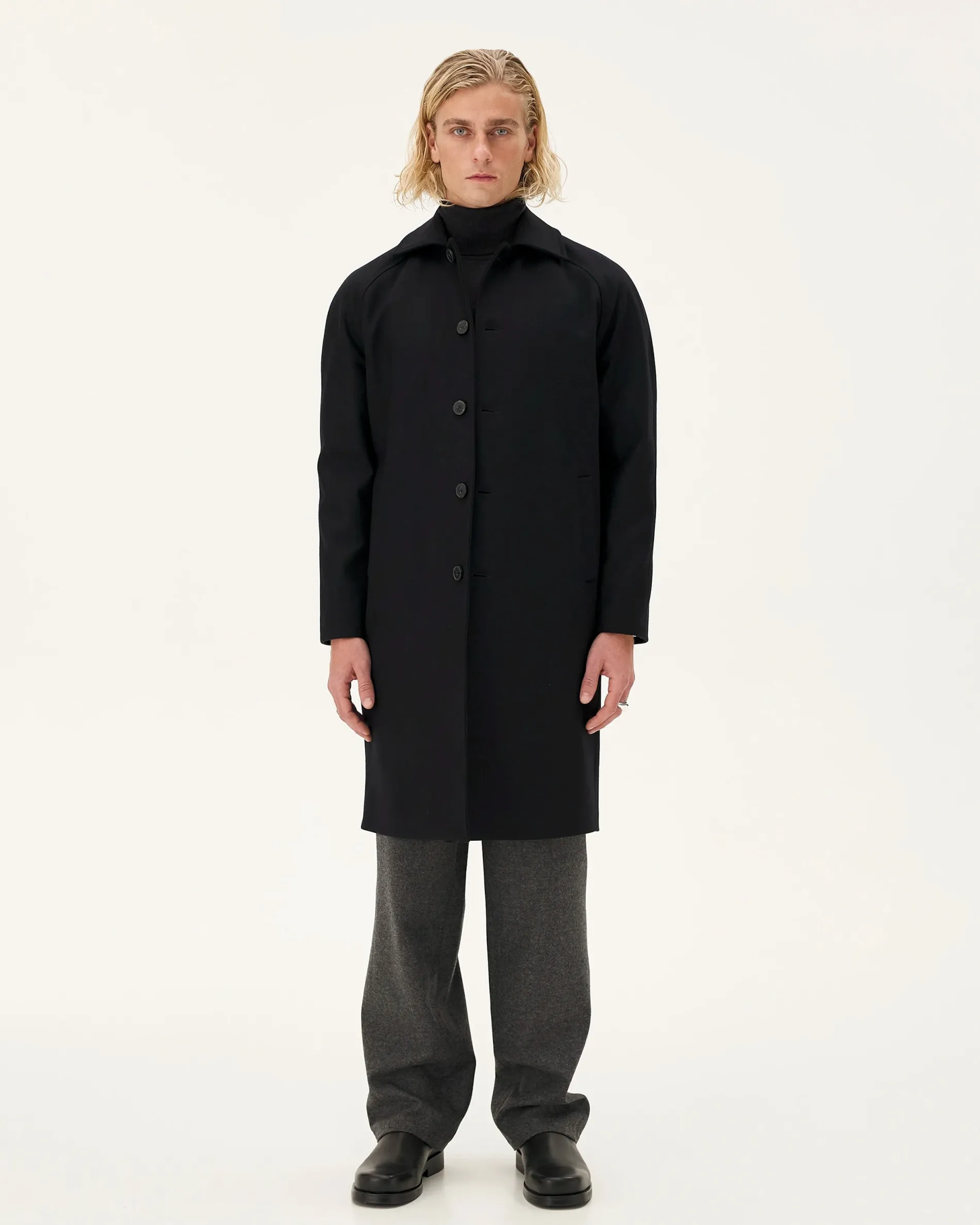 Femme NOYOCO Trench & Manteaux | Trench & Manteaux^Mac Mayfair Midnight blue