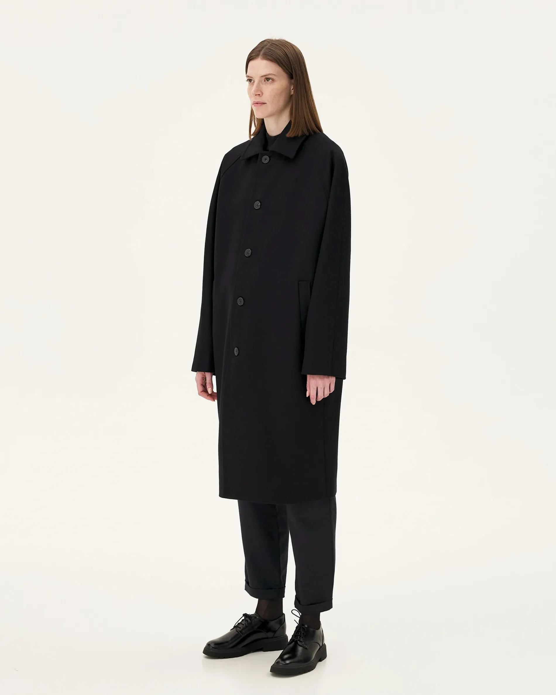 mac_mayfair_midnight_blue_6.webp Femme NOYOCO Trench & Manteaux | Trench & Manteaux^Mac Mayfair Midnight blue