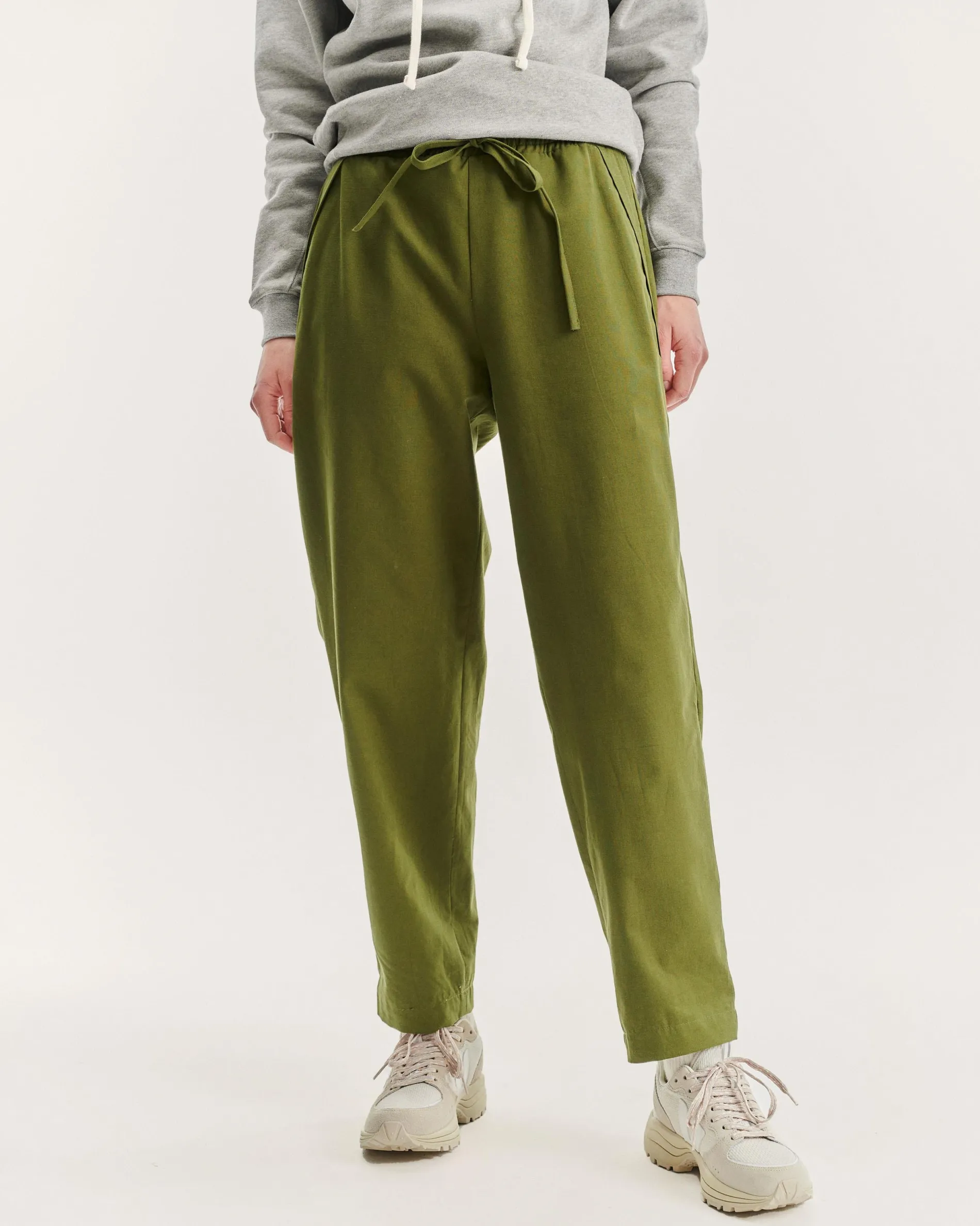 malaga_khaki_8.webp Femme NOYOCO Pantalons | Pantalons^Malaga