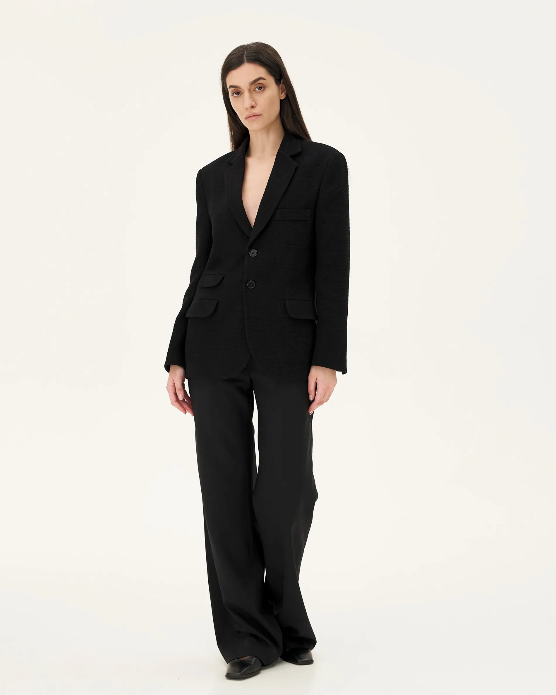 napa_black_tweed_2.webp Femme NOYOCO Vestes & Blousons | Tailleurs^Napa tweed