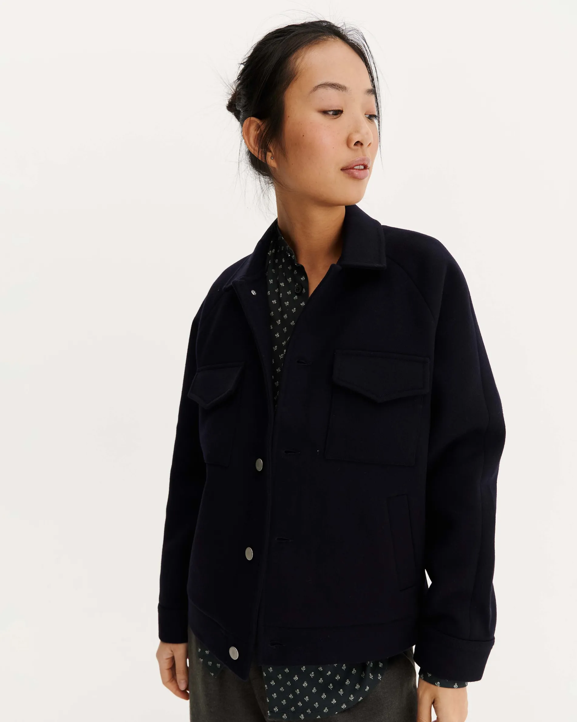 palma_night_blue_5.webp Femme NOYOCO Vestes & Blouson | Vestes & Blousons^Palma Night Blue