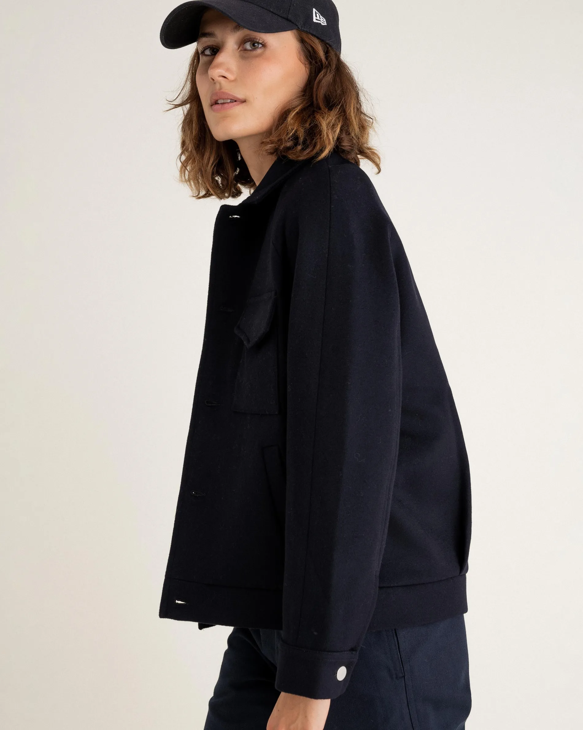 palma_night_blue_8.webp Femme NOYOCO Vestes & Blouson | Vestes & Blousons^Palma Night Blue