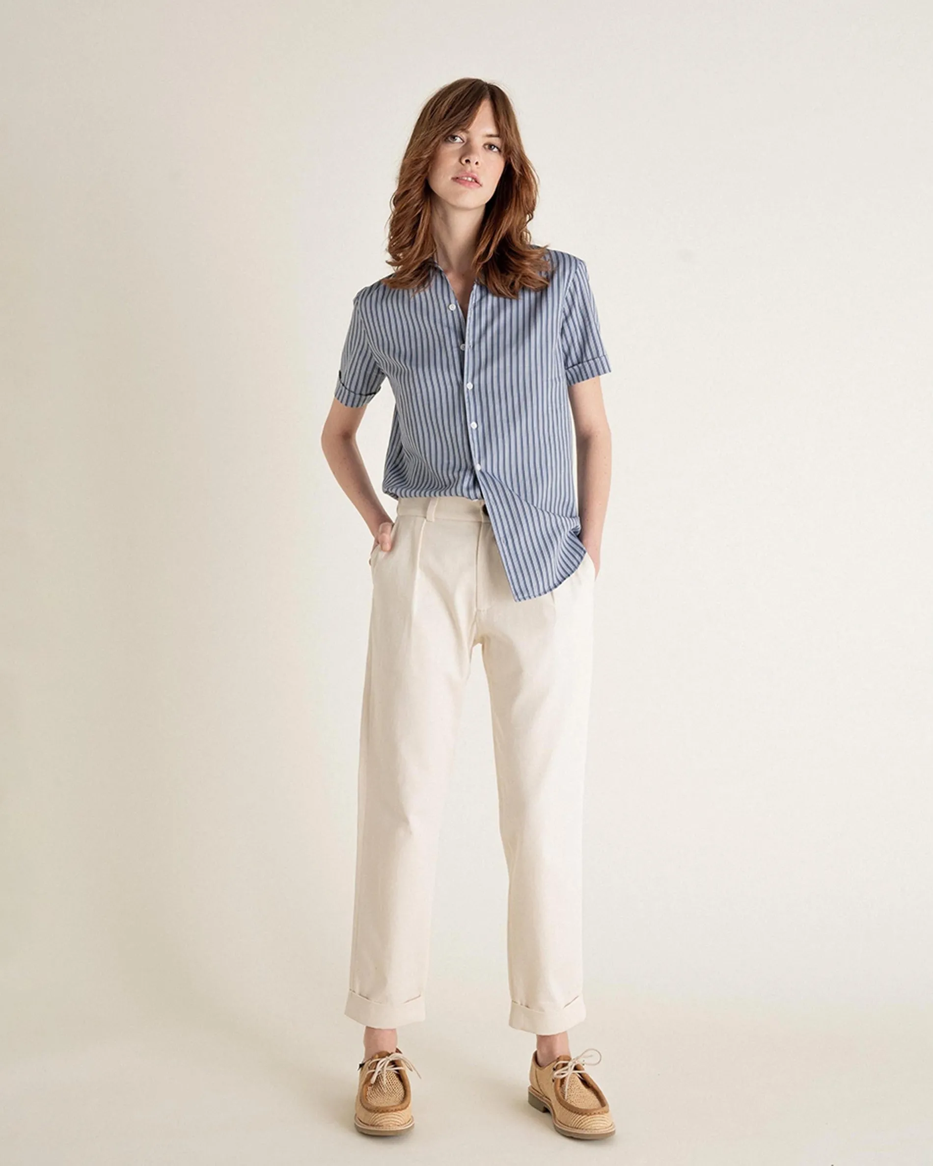 sienna_ecru_6.webp Femme NOYOCO Pantalons | Pantalons^Sienna