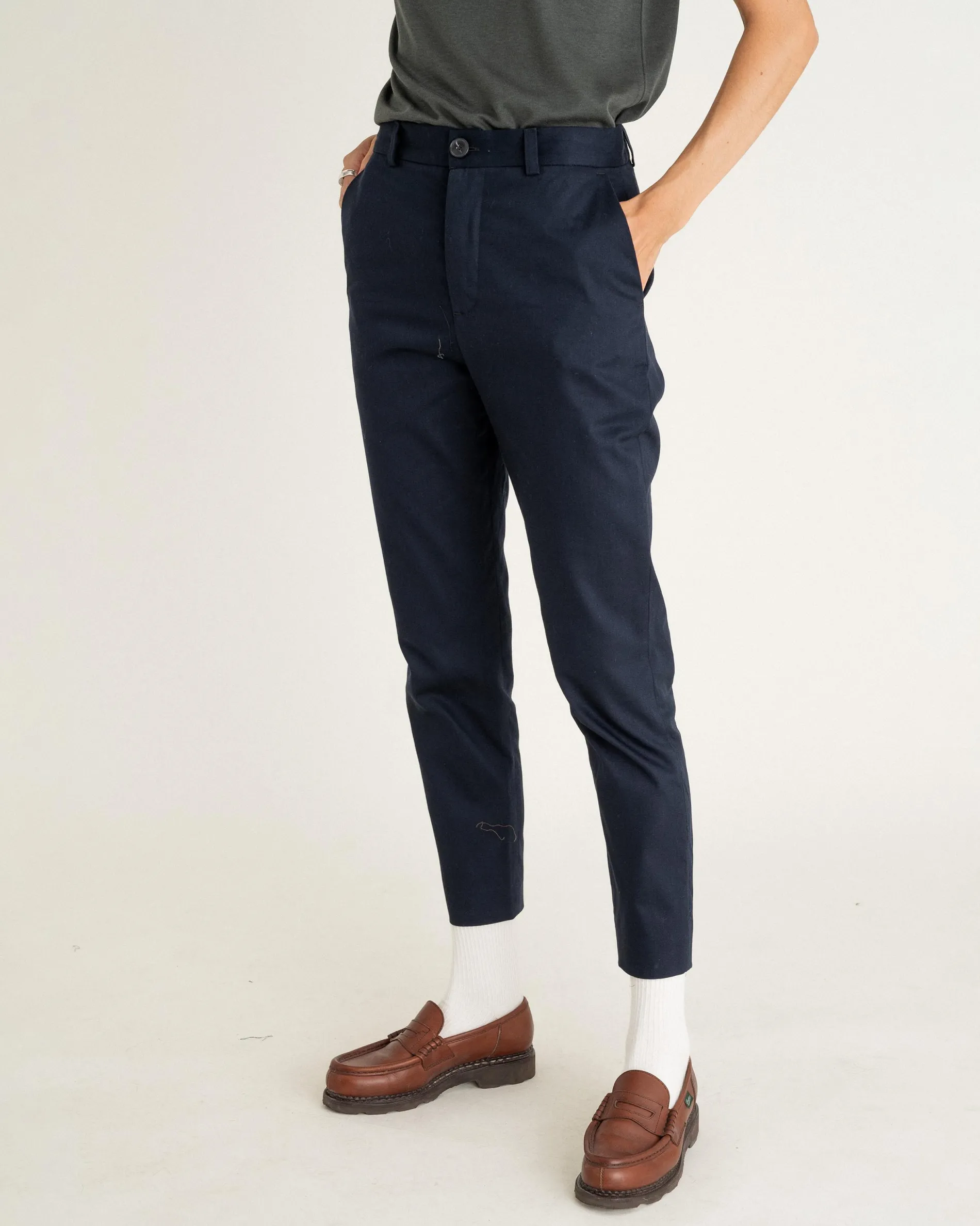 stockholm_navy_5.webp Femme NOYOCO Pantalons | Pantalons^Stockholm
